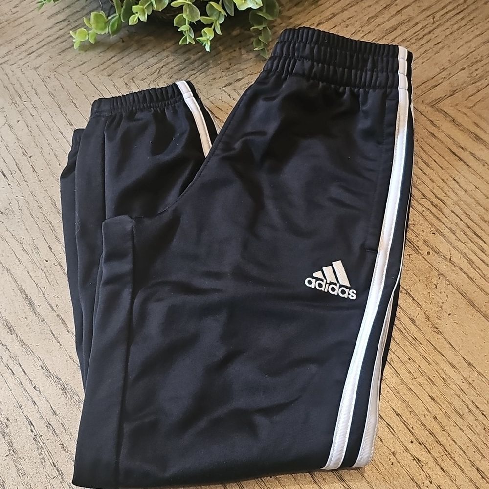 adidas Black Jogger Pants Size S Boys